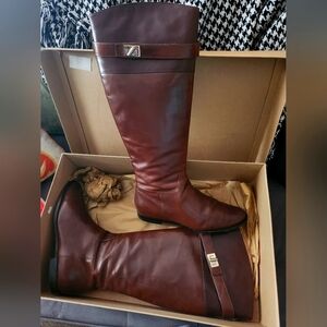 Cole Haan Italian Calf Skin Riding Boots